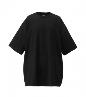 Black Onitsuka Tiger T Shirts | 73068-LZXE