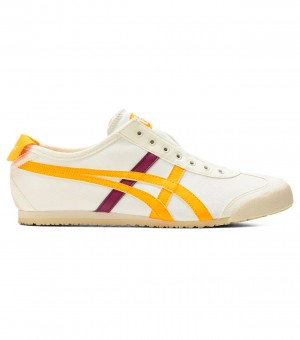 Cream / Orange Onitsuka Tiger Mexico 66 Slip-On | 64319-YQFI