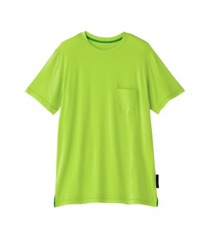 Light Green Onitsuka Tiger T Shirts | 32816-FIPB