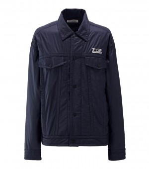 Navy Onitsuka Tiger Jackets | 61480-YFSH