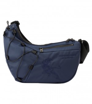 Navy Onitsuka Tiger Messenger Bag | 79620-LETD