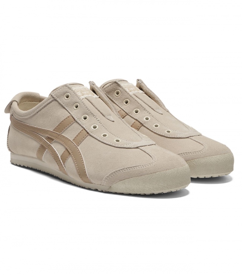 Beige Onitsuka Tiger Mexico 66 Slip-On | 07258-KXDN