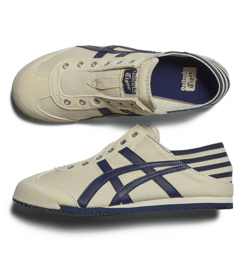 Beige / Navy Onitsuka Tiger Mexico 66 Paraty | 58936-MZIE