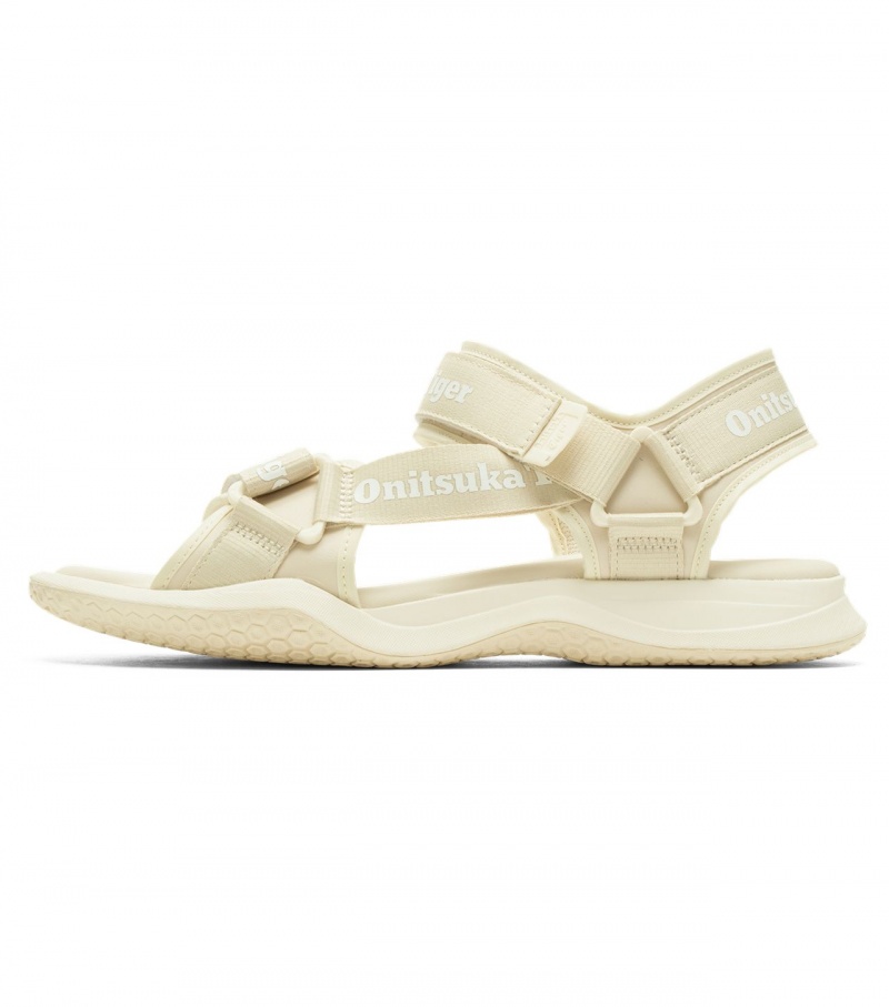 Beige / White Onitsuka Tiger Ohbori Strap | 48367-HIYT