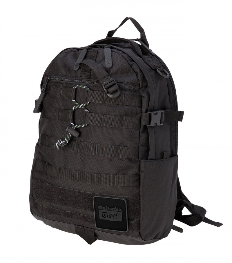 Black Onitsuka Tiger Back Pack | 10458-WDQF