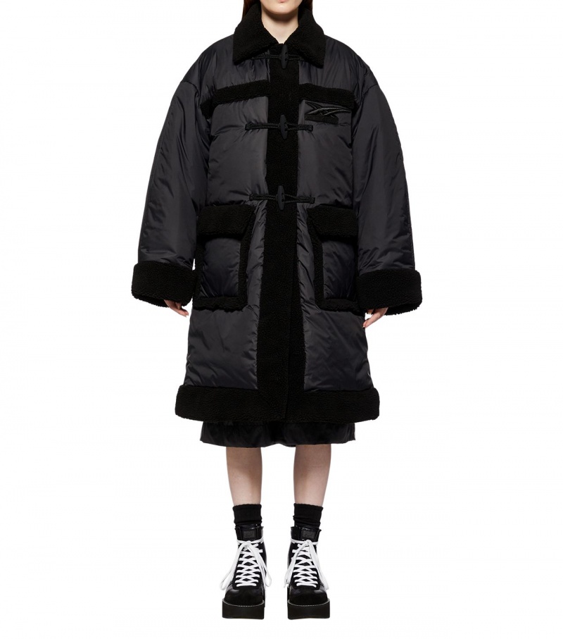 Black Onitsuka Tiger Coats | 78453-JXWK