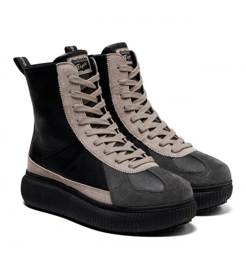 Black Onitsuka Tiger Delecity Boot | 63807-UQNL