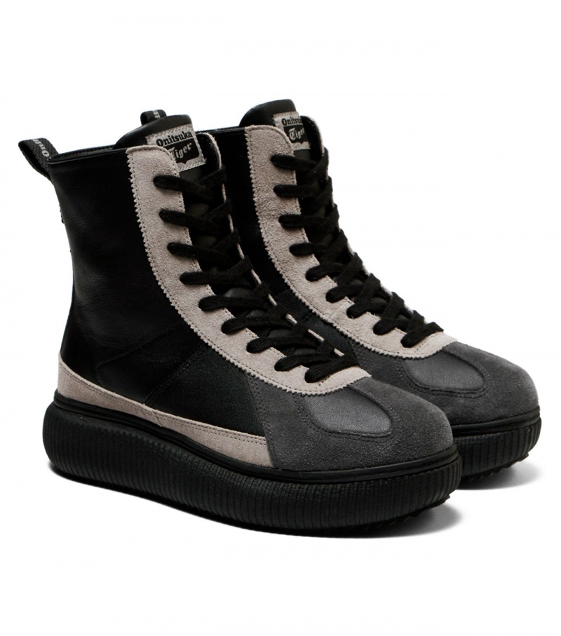 Black Onitsuka Tiger Delecity Boot | 92803-VYAQ