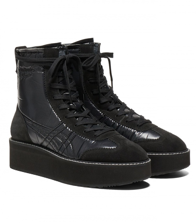 Black Onitsuka Tiger Delegation Chunk Boot | 34701-BNVG