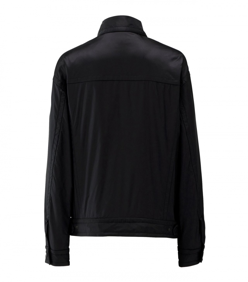 Black Onitsuka Tiger Jackets | 20954-LBKR