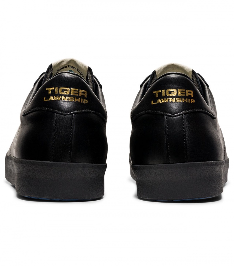 Black Onitsuka Tiger Lawnship Nm | 48091-ICJM