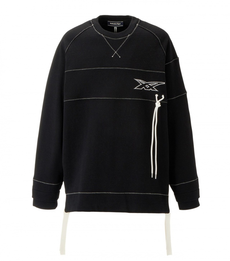 Black Onitsuka Tiger Ls Tops | 32196-POUX