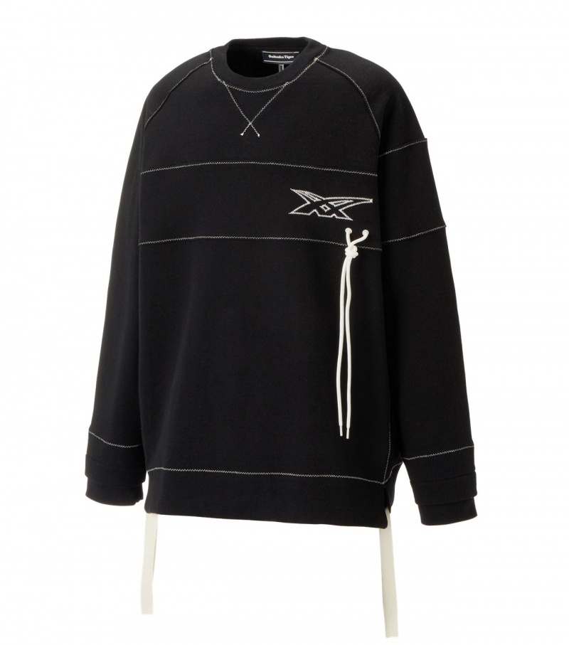 Black Onitsuka Tiger Ls Tops | 51980-ZPQS