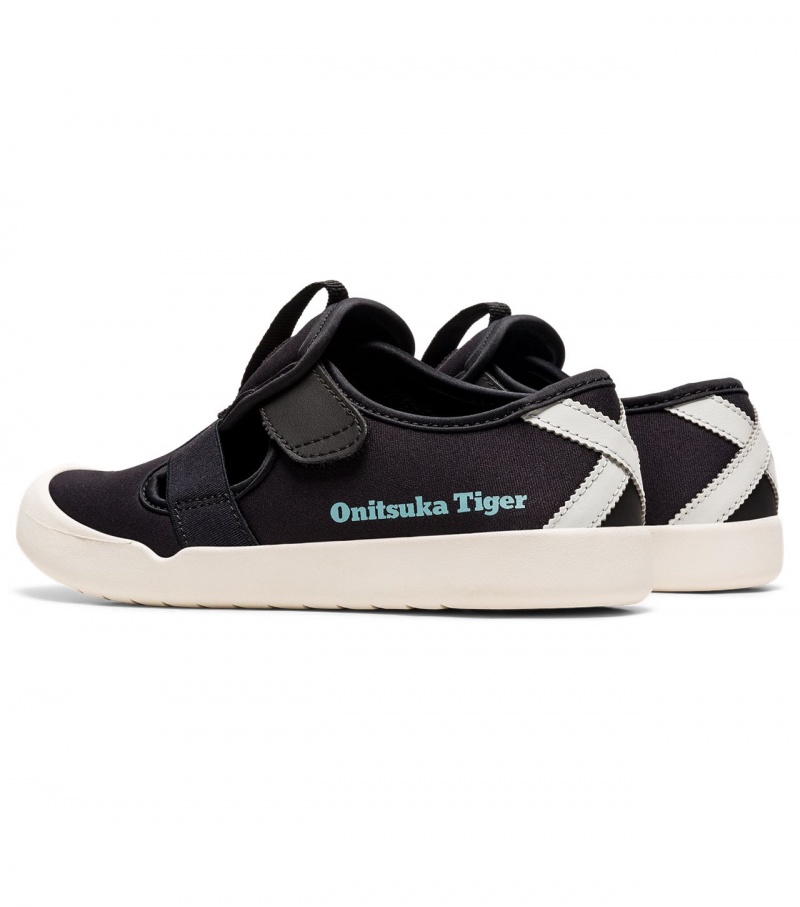 Black Onitsuka Tiger Mexico 66 Sandal | 21076-MYFW