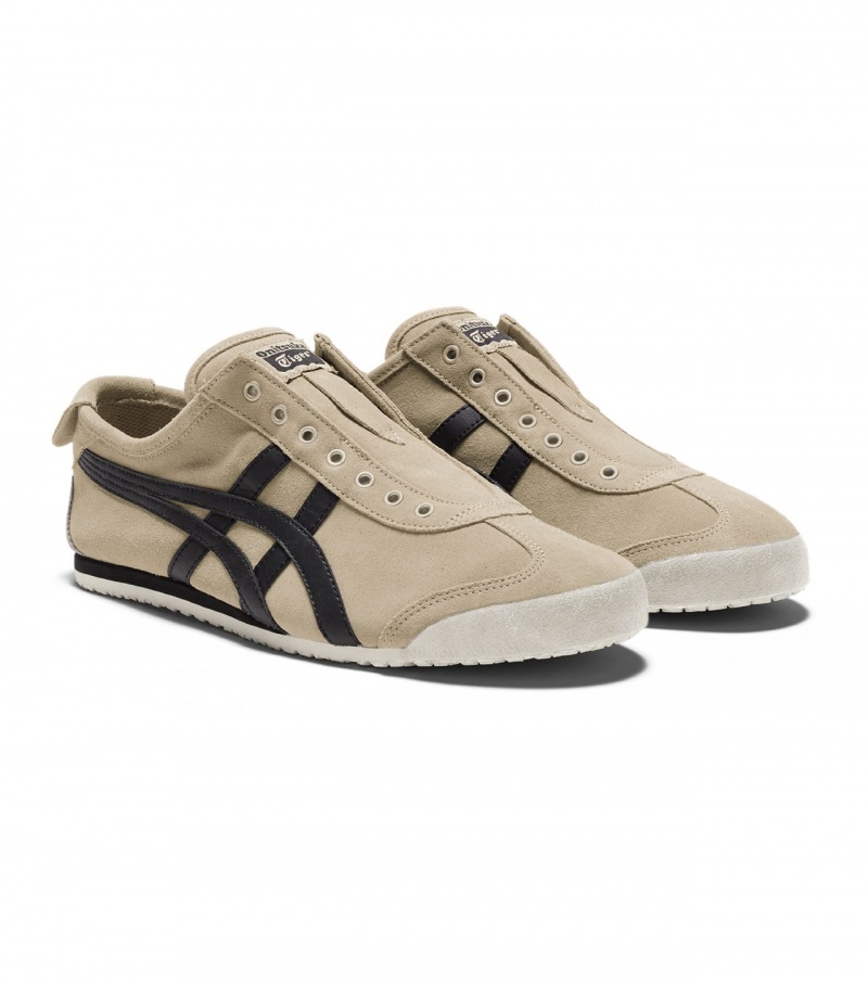 Black Onitsuka Tiger Mexico 66 Slip-On | 08197-KFGY