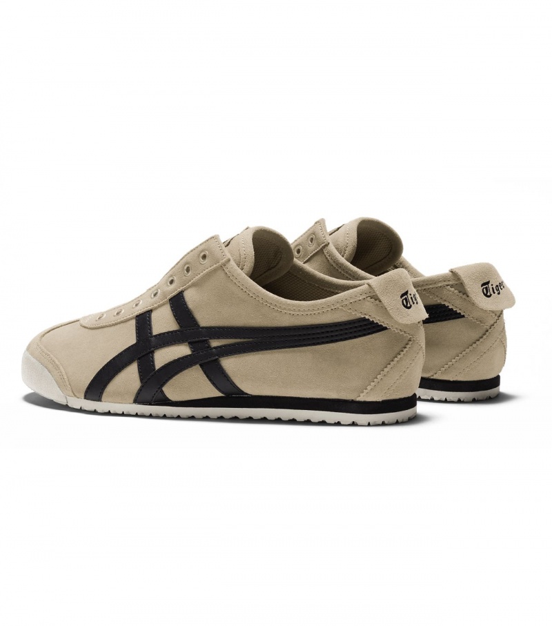 Black Onitsuka Tiger Mexico 66 Slip-On | 08197-KFGY