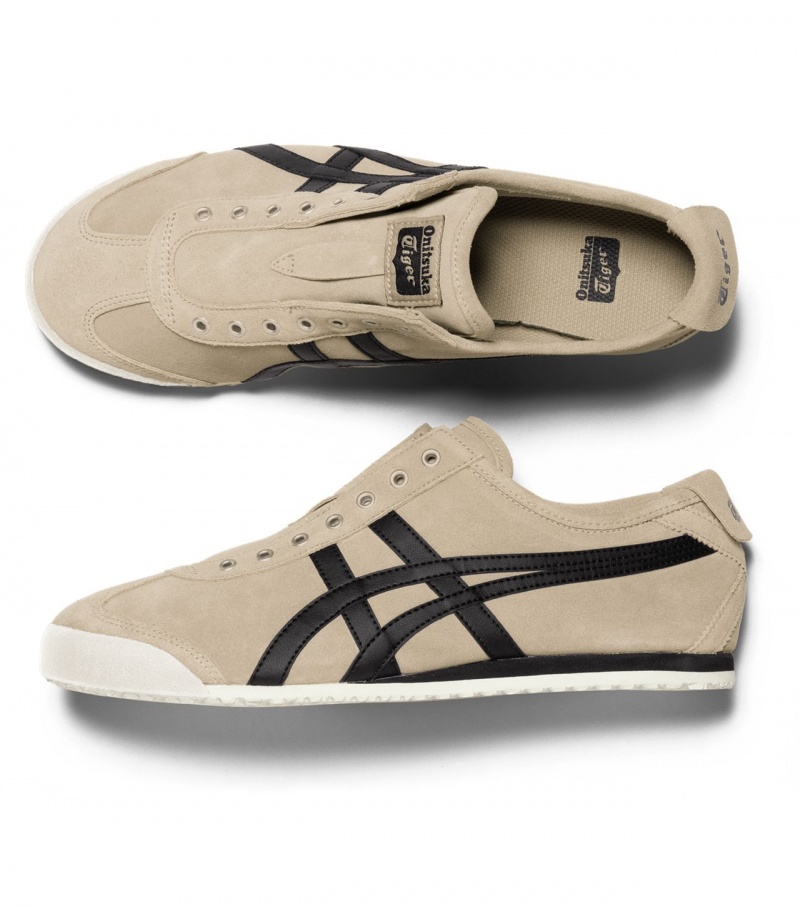 Black Onitsuka Tiger Mexico 66 Slip-On | 08197-KFGY