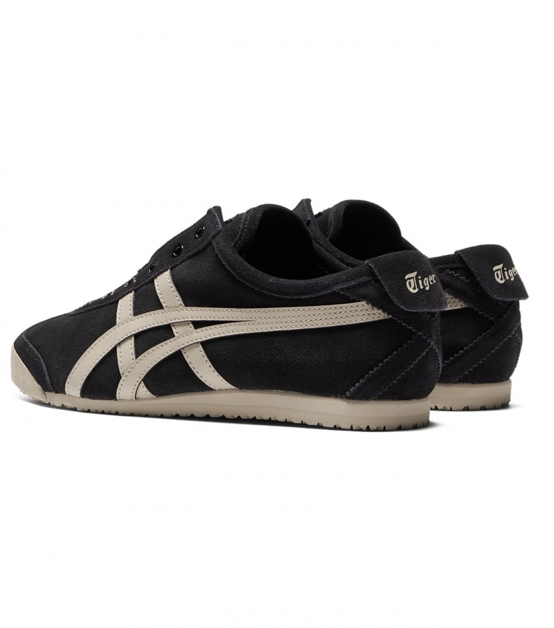 Black Onitsuka Tiger Mexico 66 Slip-On | 94513-NKOR