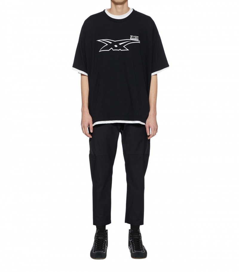 Black Onitsuka Tiger Pants | 07485-BKJF