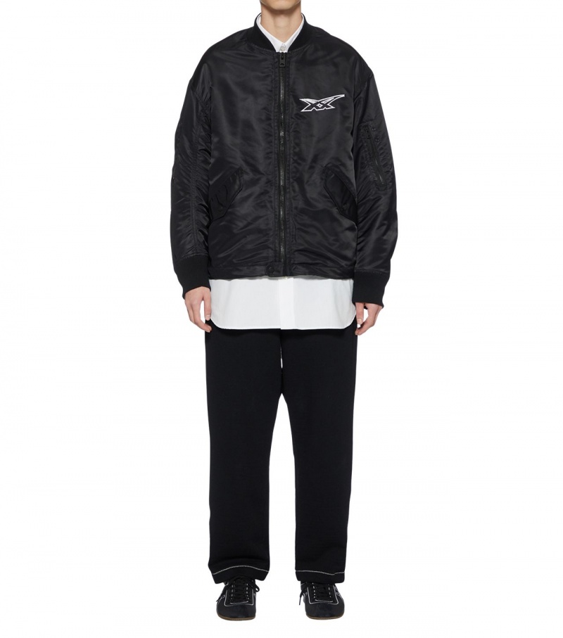 Black Onitsuka Tiger Pants | 10725-SZEF