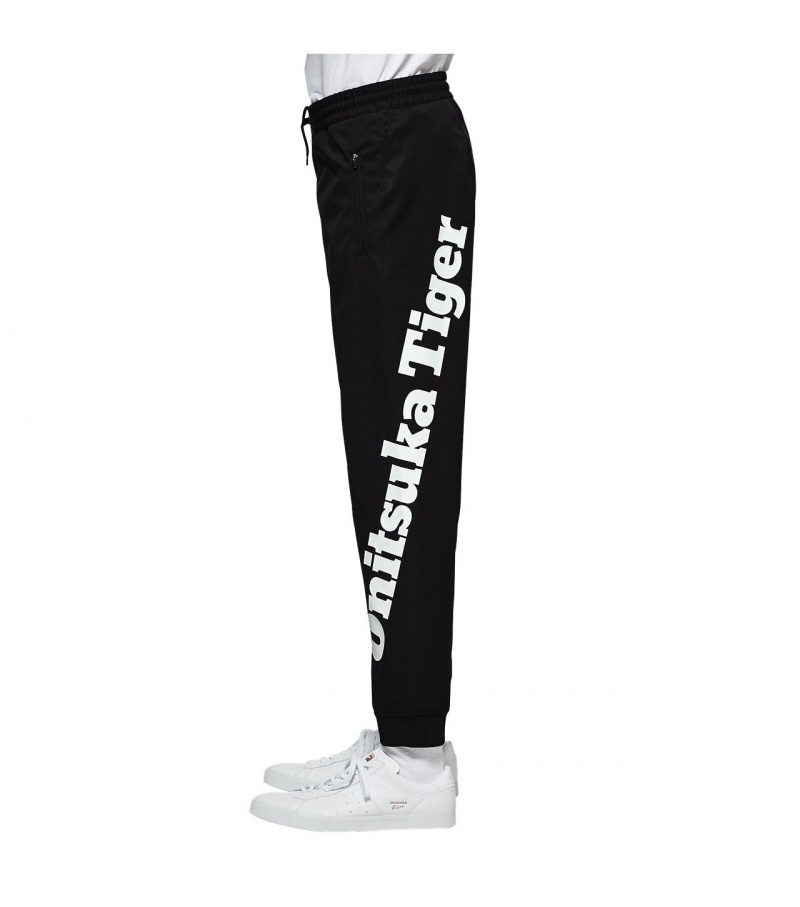 Black Onitsuka Tiger Pants | 43015-JRSC