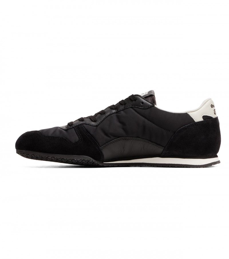 Black Onitsuka Tiger Serrano Cl | 46209-SLJQ