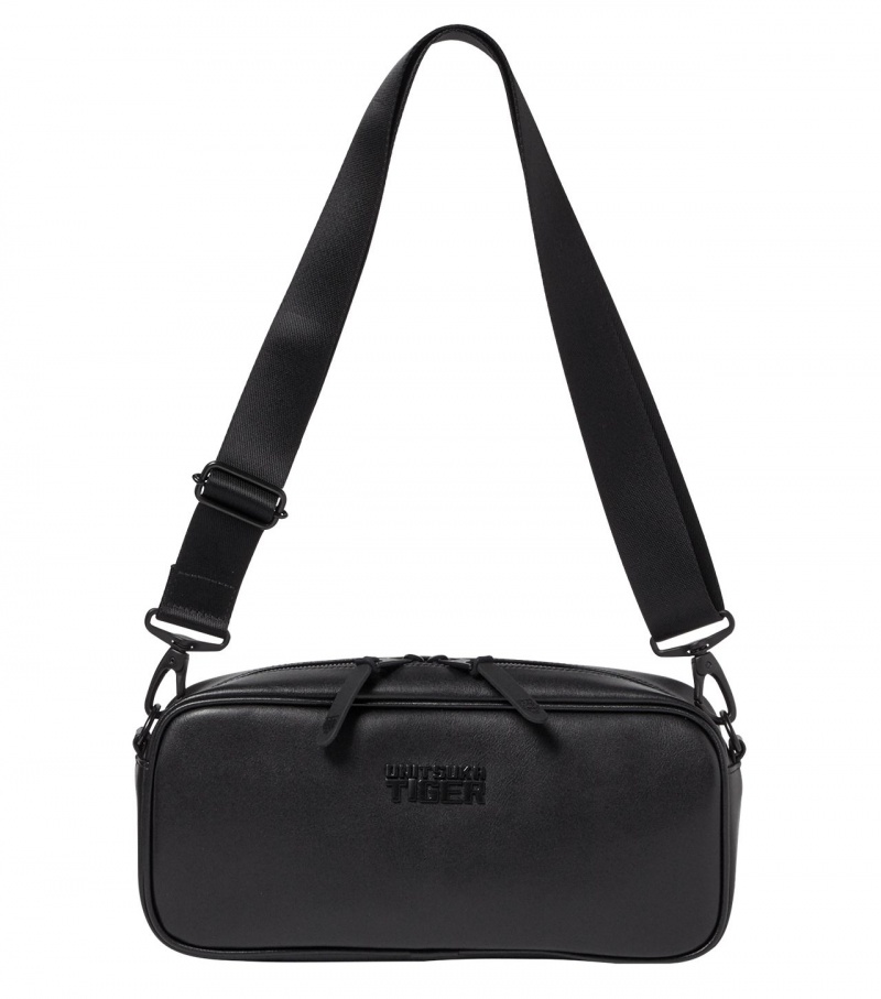 Black Onitsuka Tiger Shoulder Bag | 29165-UTRN