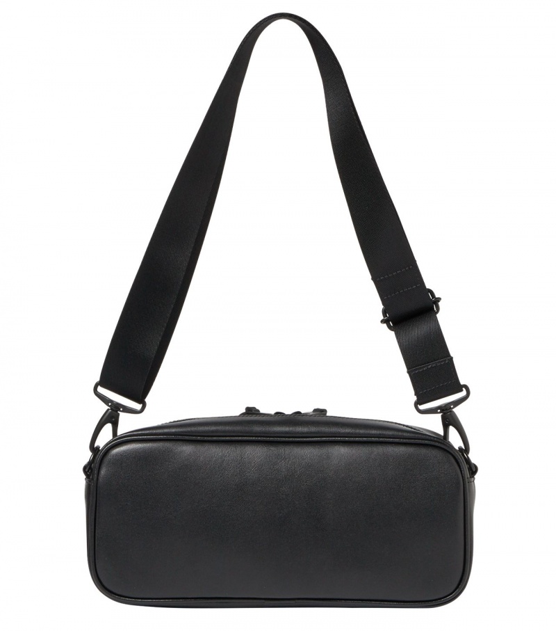 Black Onitsuka Tiger Shoulder Bag | 53078-CSOJ