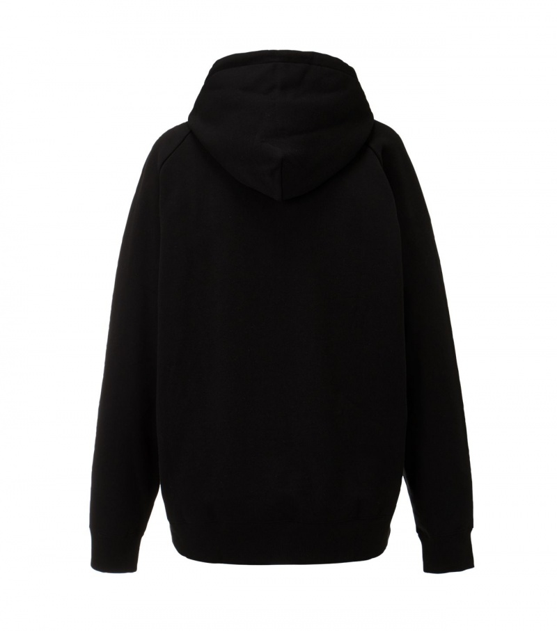 Black Onitsuka Tiger Sweat Hoodie | 47695-XWQM