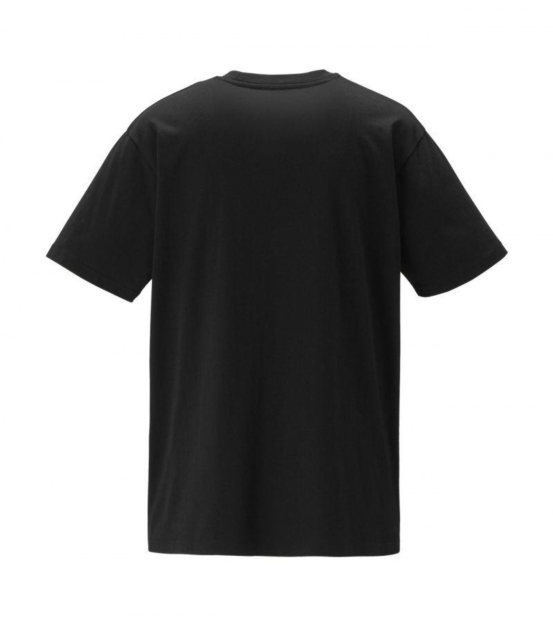 Black Onitsuka Tiger T Shirts | 08945-OXJS