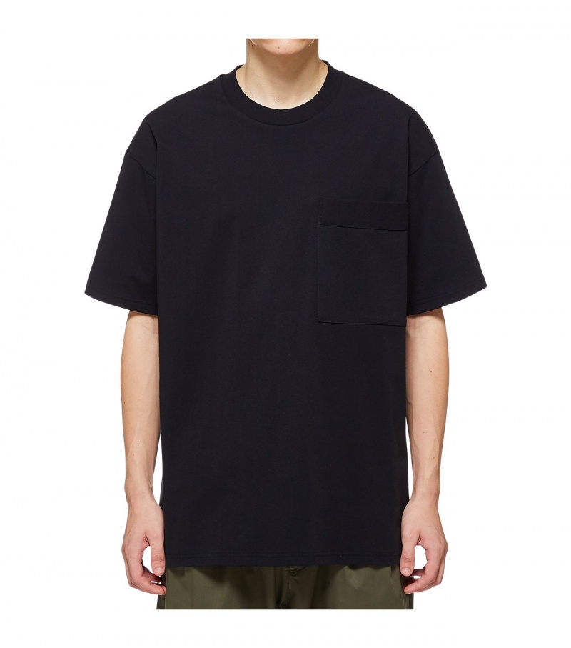 Black Onitsuka Tiger T Shirts | 39587-CXVK