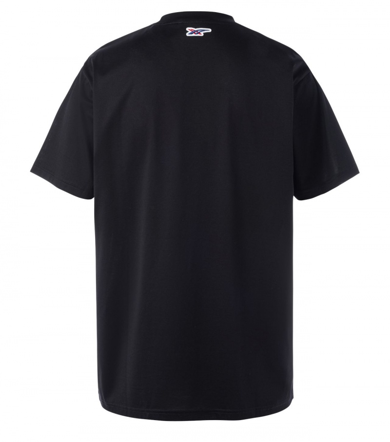 Black Onitsuka Tiger T Shirts | 61374-FKQN