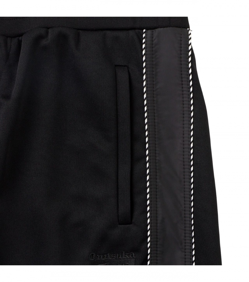 Black Onitsuka Tiger Track Pants | 15092-TQBV