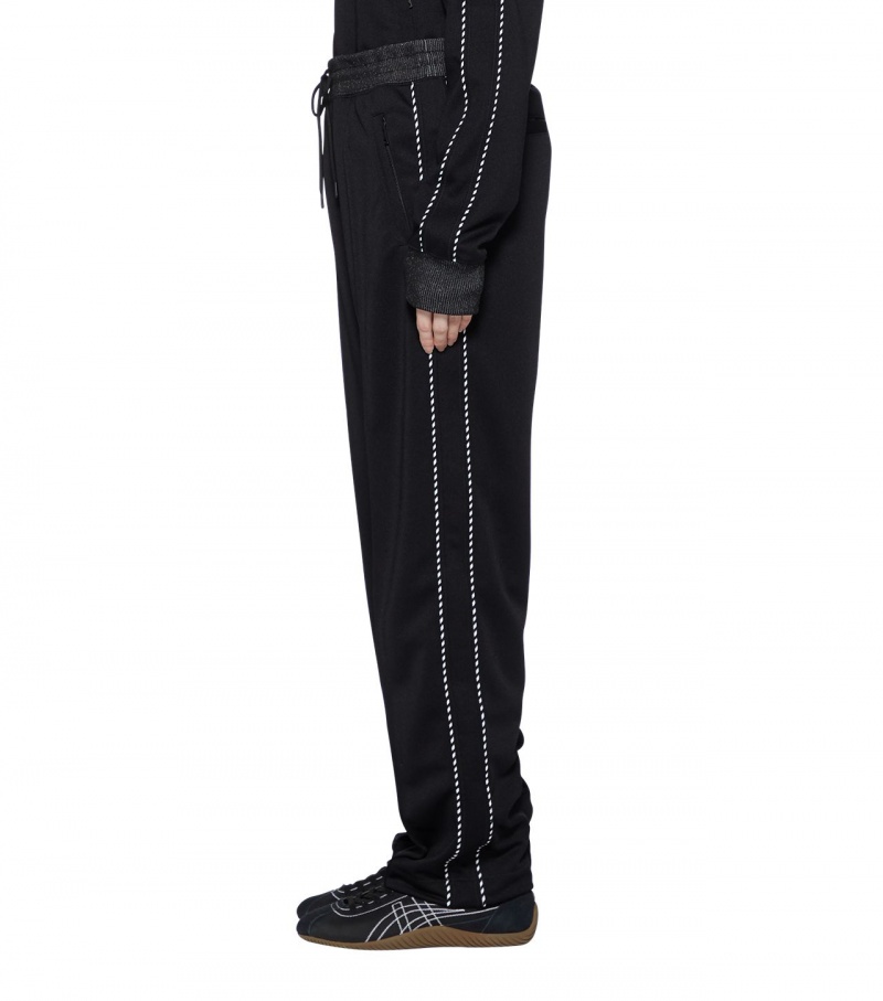 Black Onitsuka Tiger Track Pants | 63285-GVNB