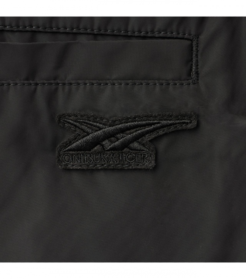 Black Onitsuka Tiger Track Pants | 80546-PBMK