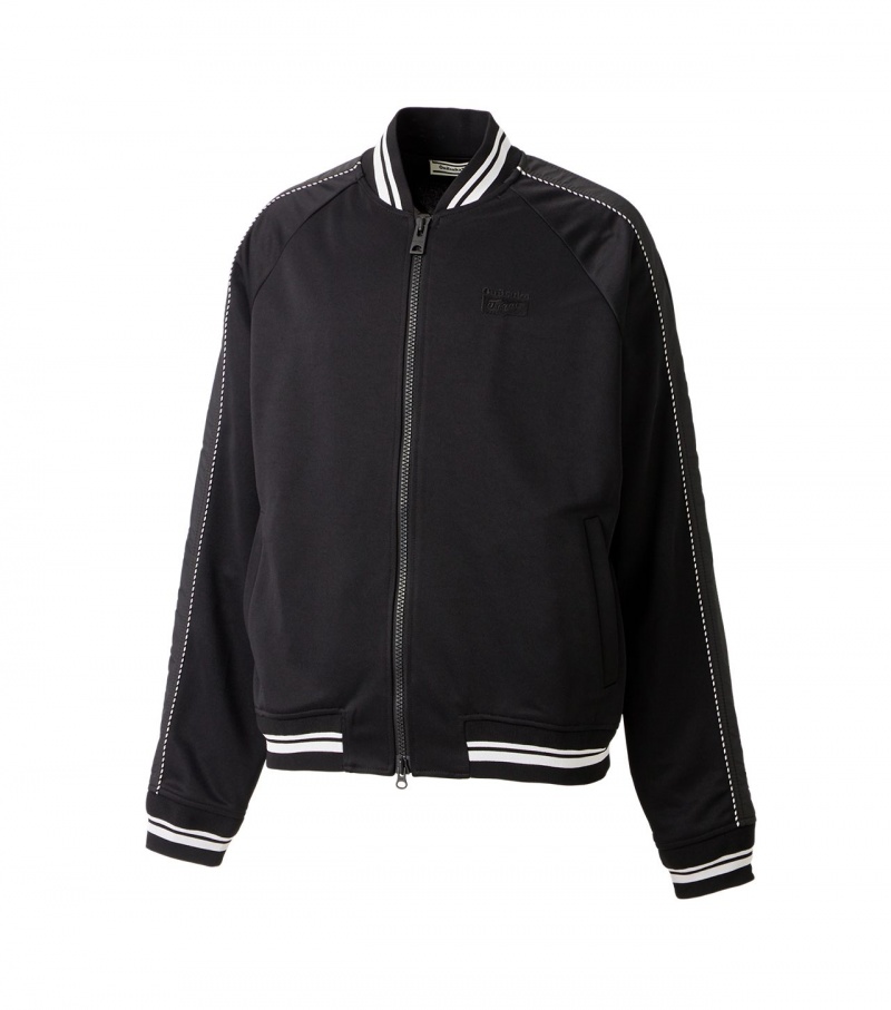 Black Onitsuka Tiger Track Tops | 29301-TBCK