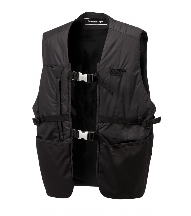 Black Onitsuka Tiger Vest | 21476-EIAF