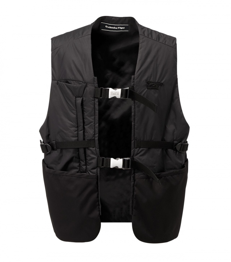 Black Onitsuka Tiger Vest | 21476-EIAF