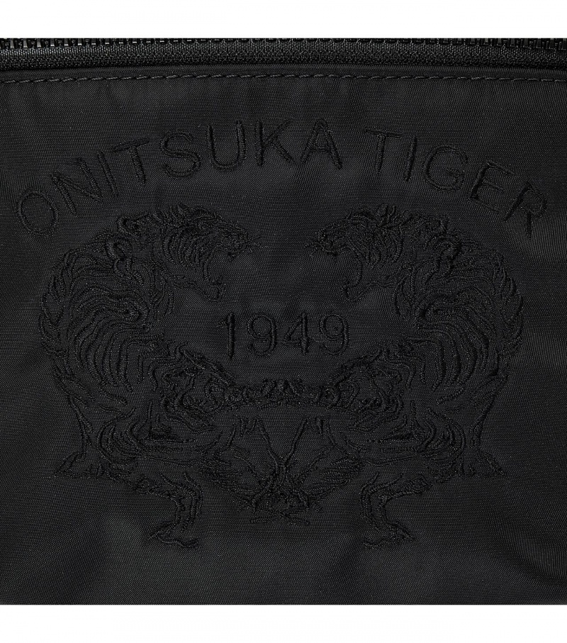 Black Onitsuka Tiger Waist Pouch | 37126-FBOS