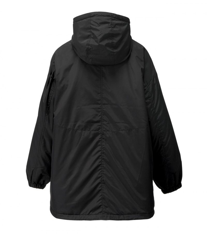 Black Onitsuka Tiger Ws Blouson Jackets | 39014-HVGS