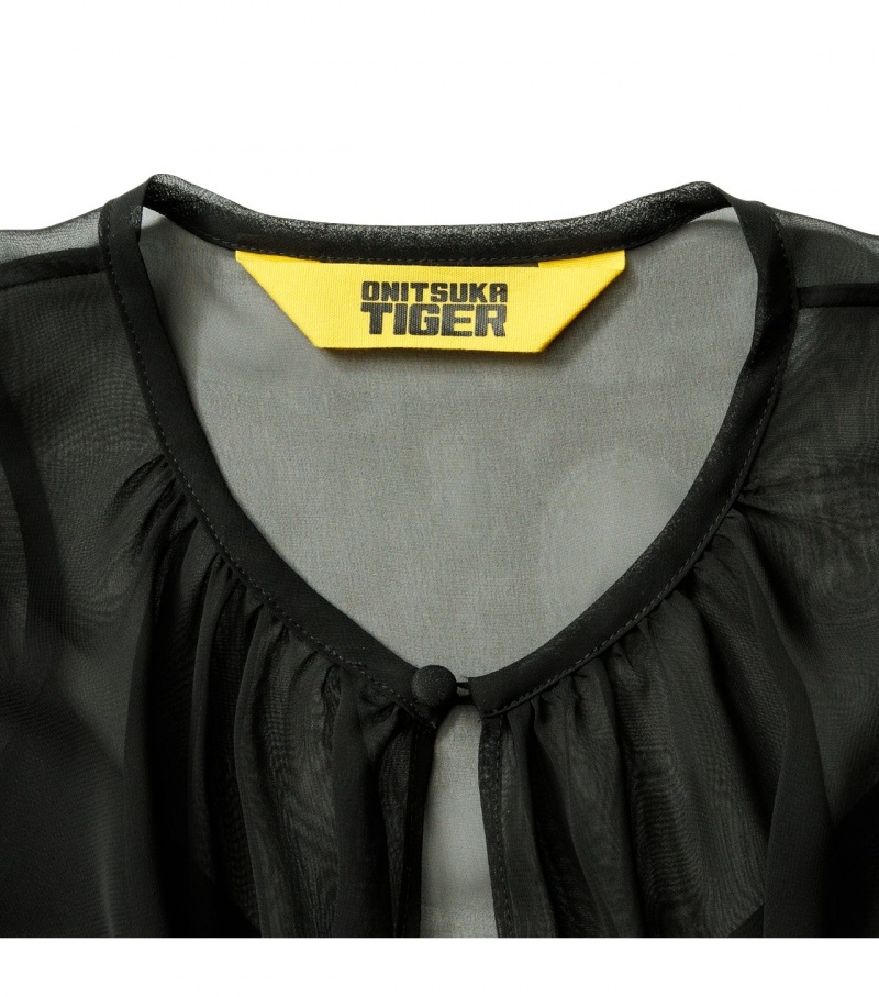 Black Onitsuka Tiger Ws Dress | 60715-HPTQ