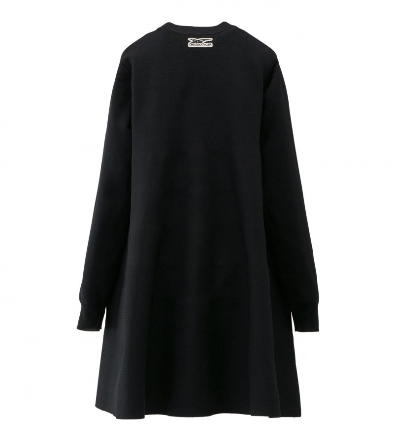 Black Onitsuka Tiger Ws Knit Dress | 25047-OBNE