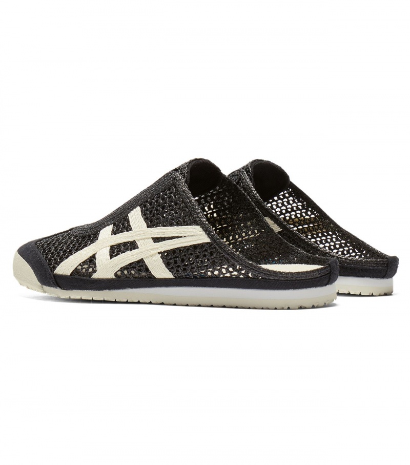 Black / Cream Onitsuka Tiger Mexico 66 Sabot | 51760-YZMH