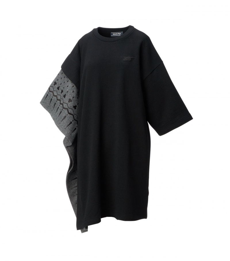 Black / Dark Grey Onitsuka Tiger Ws Dress | 82159-FCND