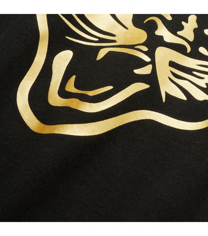 Black / Gold Onitsuka Tiger Logo Graphic T | 19347-CKPY