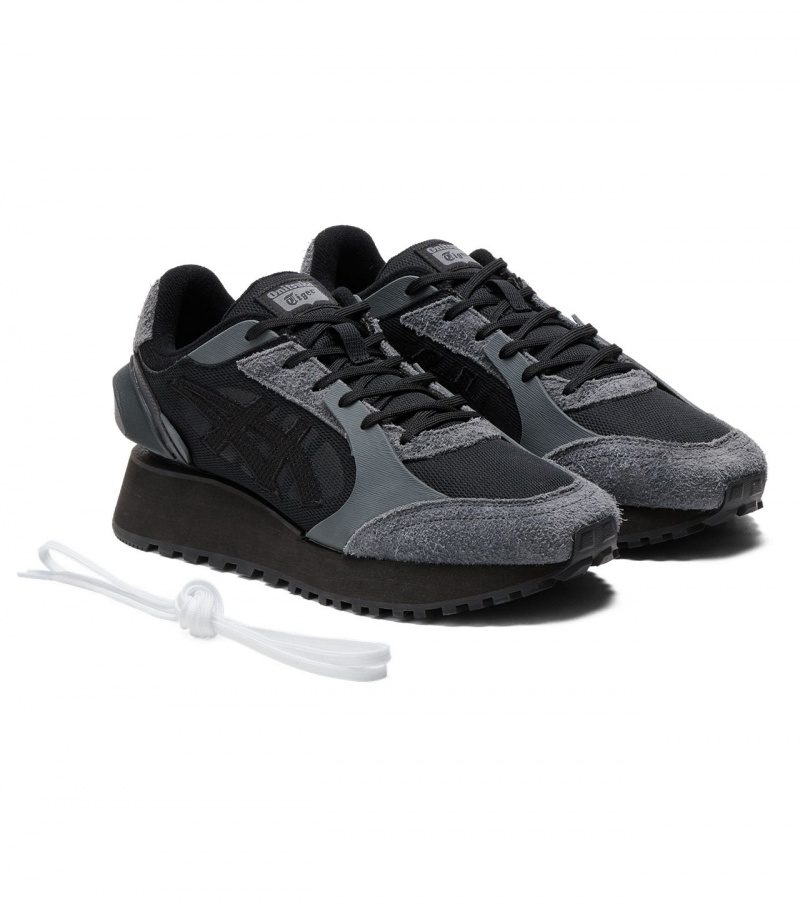 Black / Grey Onitsuka Tiger Moage Co | 64102-YATG