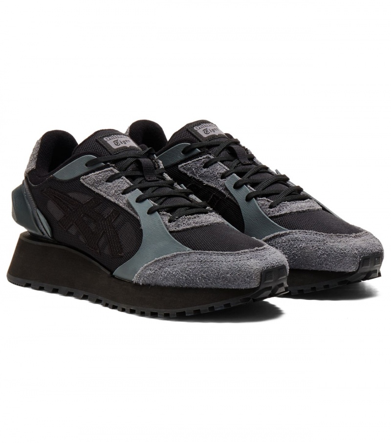 Black / Grey Onitsuka Tiger Moage Co | 64102-YATG