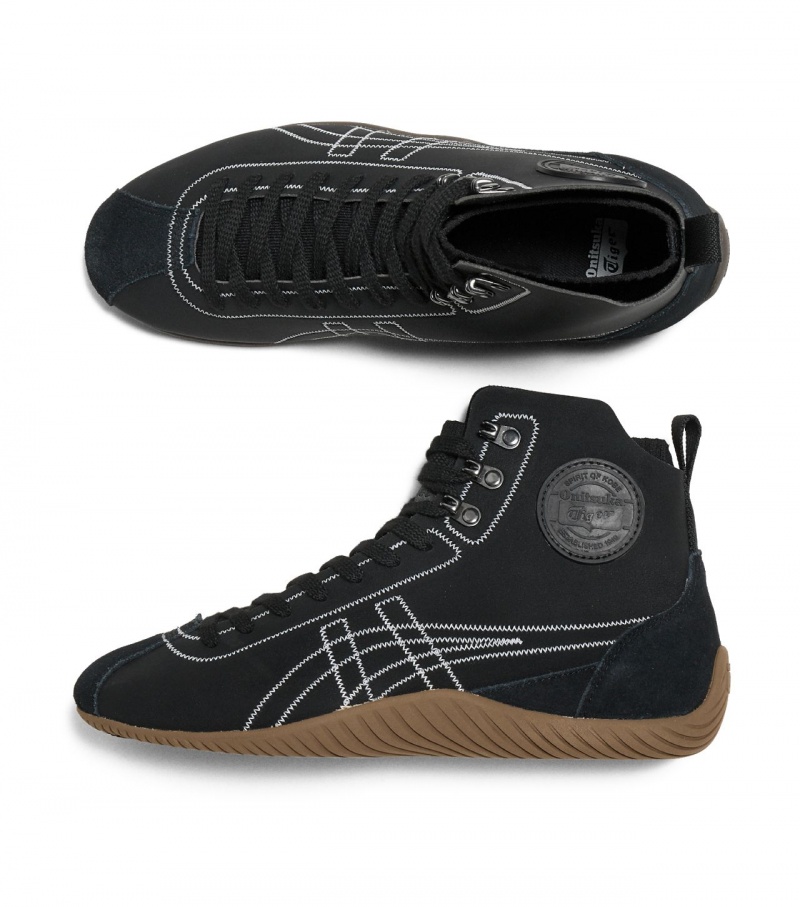 Black / White Onitsuka Tiger Sclaw Mt | 97018-IKDQ