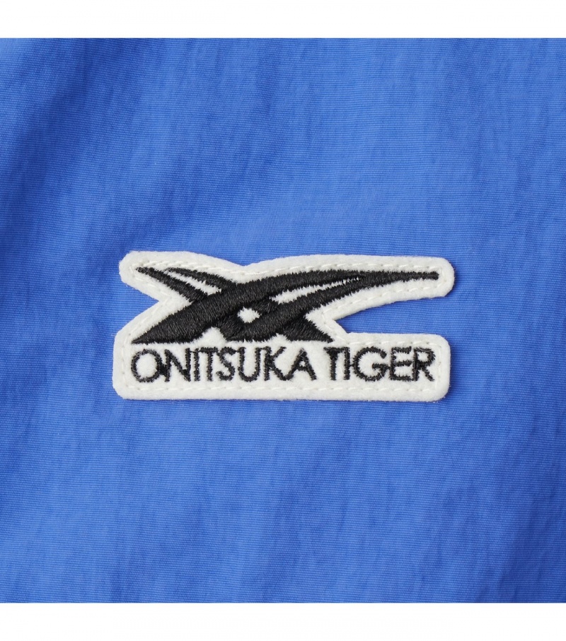 Blue Onitsuka Tiger Jackets | 12059-FJGI