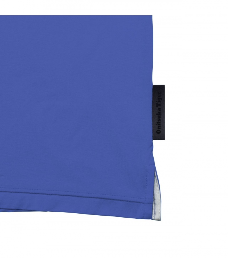 Blue Onitsuka Tiger T Shirts | 15970-LDPE